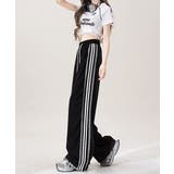 レースフリル付きラインパンツきれいめ レディース薄手カジュアルパンツおしゃれ ハ… | SUNSHINE CLOSET | 詳細画像3 