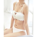 ホワイト | ノンワイヤー ブラジャー ショーツ | SUNSHINE CLOSET