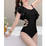 バックリボンワンショルモノキニパレオ付き | SUNSHINE CLOSET | 詳細画像6 