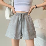 スウェットショートパンツ レディース春夏 | ANGELCLOSET | 詳細画像1