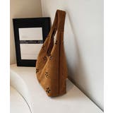 花柄カットスエード調トートバッグポーチ付 | SUNSHINE CLOSET | 詳細画像18 