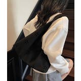 花柄カットスエード調トートバッグポーチ付 | SUNSHINE CLOSET | 詳細画像4 