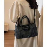 レトロトートバッグ 大容量 手提げバッグ | SUNSHINE CLOSET | 詳細画像3 