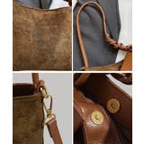 スエード調ショルダーバッグ ポーチ付き鞄 | SUNSHINE CLOSET | 詳細画像23 