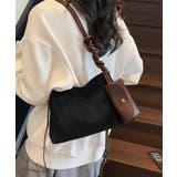 スエード調ショルダーバッグ ポーチ付き鞄 | SUNSHINE CLOSET | 詳細画像7 