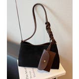 スエード調ショルダーバッグ ポーチ付き鞄 | SUNSHINE CLOSET | 詳細画像8 