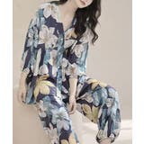 総柄パジャマ レディースルームウェア春夏 | SUNSHINE CLOSET | 詳細画像1 