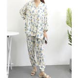 総柄パジャマ レディースルームウェア春夏 | SUNSHINE CLOSET | 詳細画像16 