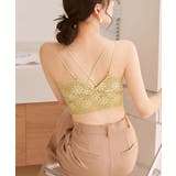 総レースキャミソールカップ付きブラトップ | ANGELCLOSET | 詳細画像14