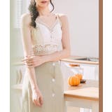 総レースキャミソールカップ付きブラトップ | ANGELCLOSET | 詳細画像6