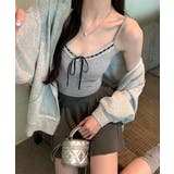 カップ付きキャミソールレーストリムキャミ | SUNSHINE CLOSET | 詳細画像14 