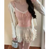カップ付きキャミソールレーストリムキャミ | SUNSHINE CLOSET | 詳細画像19 