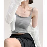 レース切替キャミソールカップ付きインナー | SUNSHINE CLOSET | 詳細画像2