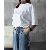 ロングtシャツ ビッグシルエットTシャツ | ANGELCLOSET | 詳細画像10