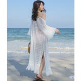 クロシェ編みロングカーディガン ゆったり | SUNSHINE CLOSET | 詳細画像7