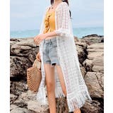 クロシェ編みロングカーディガン ゆったり | SUNSHINE CLOSET | 詳細画像9