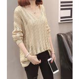 バッグレースアップ 透かし編みニット | SUNSHINE CLOSET | 詳細画像11 