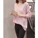 バッグレースアップ 透かし編みニット | SUNSHINE CLOSET | 詳細画像16 