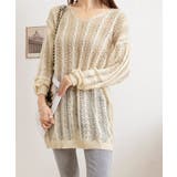 バッグレースアップ 透かし編みニット | SUNSHINE CLOSET | 詳細画像19 