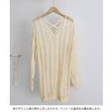 バッグレースアップ 透かし編みニット | SUNSHINE CLOSET | 詳細画像24 