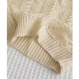 バッグレースアップ 透かし編みニット | SUNSHINE CLOSET | 詳細画像29 