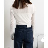 シースルートップス メロウフリルブラウス | SUNSHINE CLOSET | 詳細画像15 