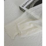 シースルートップス メロウフリルブラウス | SUNSHINE CLOSET | 詳細画像24 