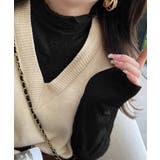 シースルートップス メロウフリルブラウス | SUNSHINE CLOSET | 詳細画像6 