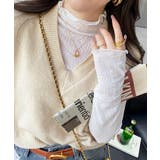 シースルートップス メロウフリルブラウス | SUNSHINE CLOSET | 詳細画像7 