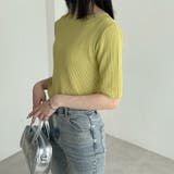 韓国風 冷感タッチ サマーニット | SUNSHINE CLOSET | 詳細画像18 
