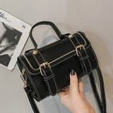 ブラック | レザー エコレザー 斜め掛けバッグ | SUNSHINE CLOSET