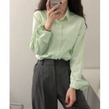 薄手シャツブラウス長袖レディース襟シャツ | SUNSHINE CLOSET | 詳細画像15 