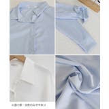 薄手シャツブラウス長袖レディース襟シャツ | SUNSHINE CLOSET | 詳細画像29 