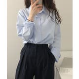 薄手シャツブラウス長袖レディース襟シャツ | SUNSHINE CLOSET | 詳細画像3 