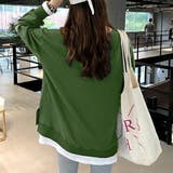 レイヤード風 スウェットトレーナー 春秋 | SUNSHINE CLOSET | 詳細画像14