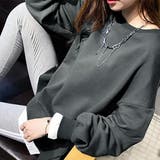 レイヤード風 スウェットトレーナー 春秋 | SUNSHINE CLOSET | 詳細画像15