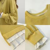 レイヤード風 スウェットトレーナー 春秋 | SUNSHINE CLOSET | 詳細画像4