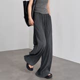 アコーディオンプリーツルーズワイドパンツ | SUNSHINE CLOSET | 詳細画像11 