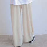 アコーディオンプリーツルーズワイドパンツ | SUNSHINE CLOSET | 詳細画像16 