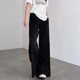 アコーディオンプリーツルーズワイドパンツ | SUNSHINE CLOSET | 詳細画像6 