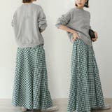 ロングスカートレディースギンガムチェック | SUNSHINE CLOSET | 詳細画像12