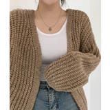 ニットカーディガン レディース ボレロ風 | SUNSHINE CLOSET | 詳細画像12