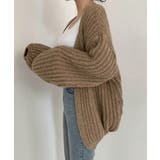 ニットカーディガン レディース ボレロ風 | SUNSHINE CLOSET | 詳細画像13