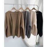 ニットカーディガン レディース ボレロ風 | SUNSHINE CLOSET | 詳細画像26