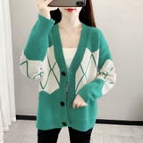 ニットカーディガン レトロ体型カバー秋冬 | SUNSHINE CLOSET | 詳細画像12