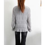 袖シースルートップス レディース 裏地付き | SUNSHINE CLOSET | 詳細画像23 