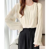 袖シースルートップス レディース 裏地付き | SUNSHINE CLOSET | 詳細画像7 