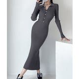 ポロニットワンピース 半袖 ロングワンピ | SUNSHINE CLOSET | 詳細画像12 