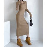 ポロニットワンピース 半袖 ロングワンピ | SUNSHINE CLOSET | 詳細画像15 