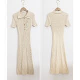 ポロニットワンピース 半袖 ロングワンピ | SUNSHINE CLOSET | 詳細画像23 